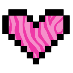 Pink Pixel Heart