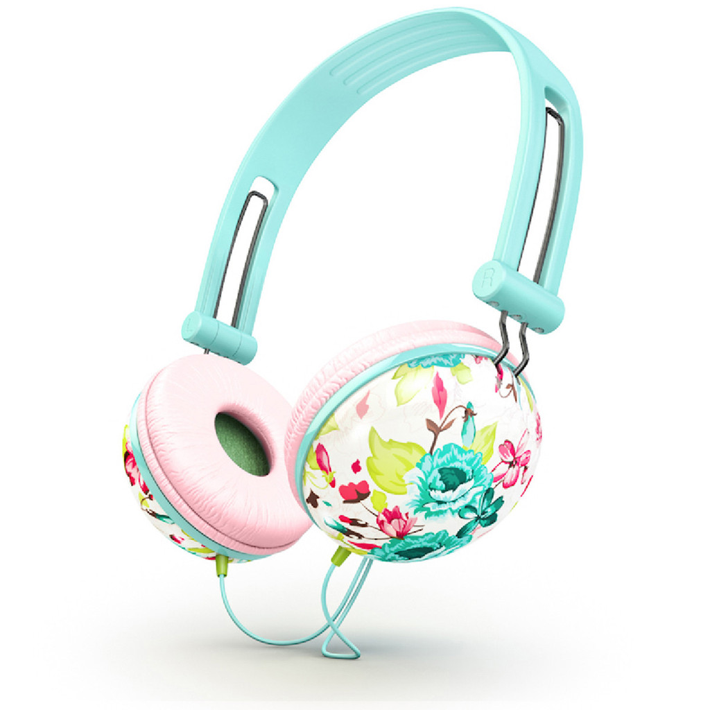 Floral Headphones