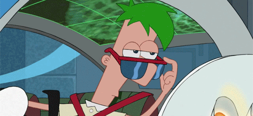 Ferb Sunglasses GIF - Phineas and Ferb