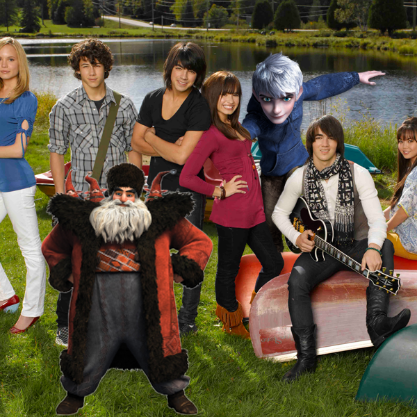 Jack Frost and Santa at Camp Rock - Christmas in July
