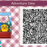 Finn and Jake Standee Animal Crossing QR Code