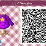 Lumpy Space Princess Sweater Animal Crossing QR Code