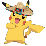 Pikachu Wearing a Sombrero
