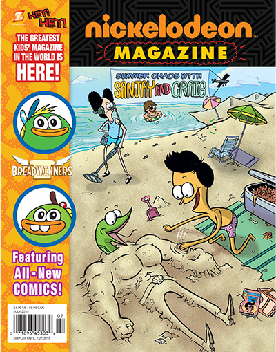 Nickelodeon Magazine - Papercutz - Issue 1