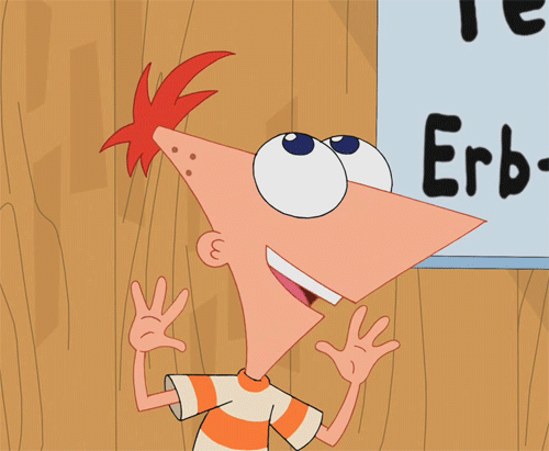 Phineas Excited GIF - Phineas and Ferb