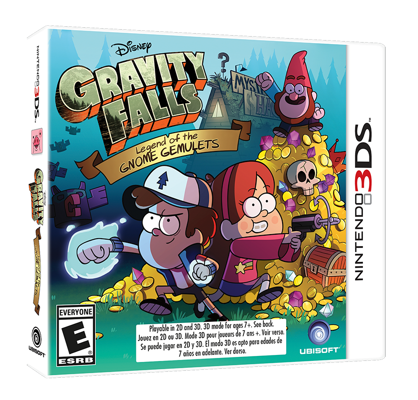 Gravity Falls: Legend of the Gnome Gemulets - Nintendo 3DS