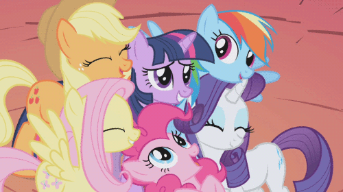 Mane 6 - My Little Pony - Fictional Friendship Goals
