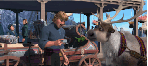 Sven and Kristoff - Frozen - Fictional Friendship Goals