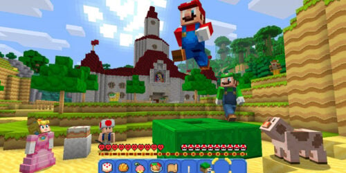 The Minecraft Super Mario Mash-up Pack is Kind of Amazing