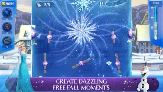 Frozen Free Fall: Icy Shot