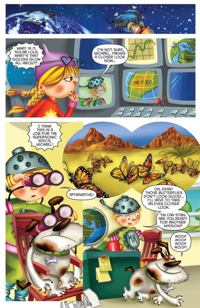 Michael Recycle #3 - Michael Recycle and the Monarch Butterflies