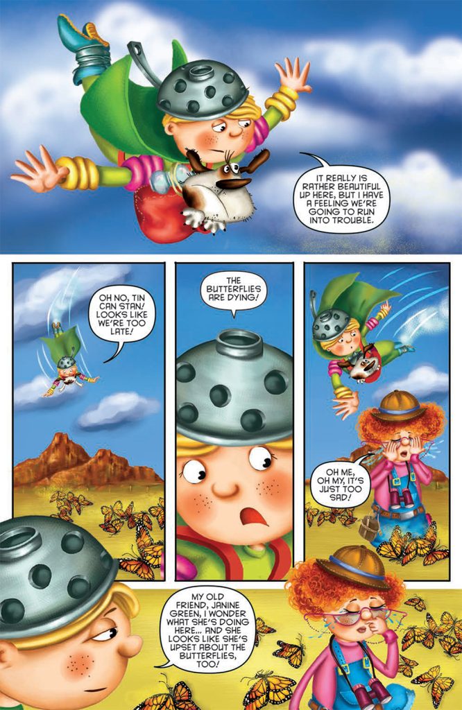 Michael Recycle #3 - Michael Recycle and the Monarch Butterflies