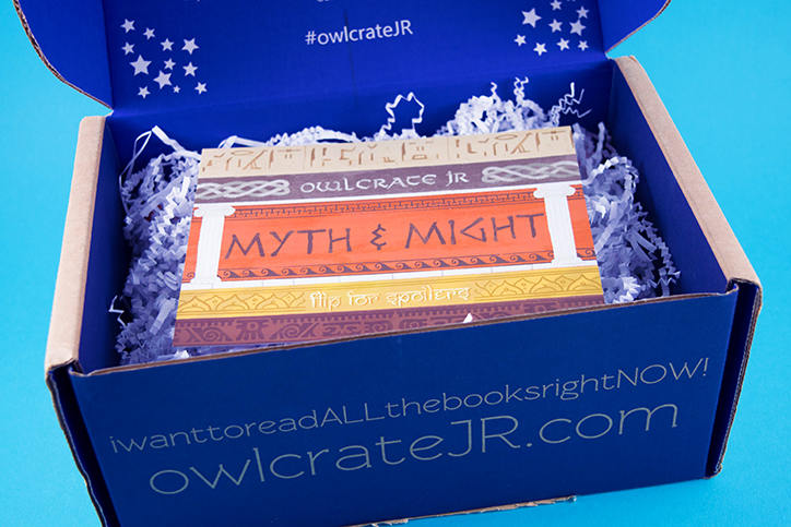 OwlCrate Jr. - April 2018 - Myth and Might Unboxing