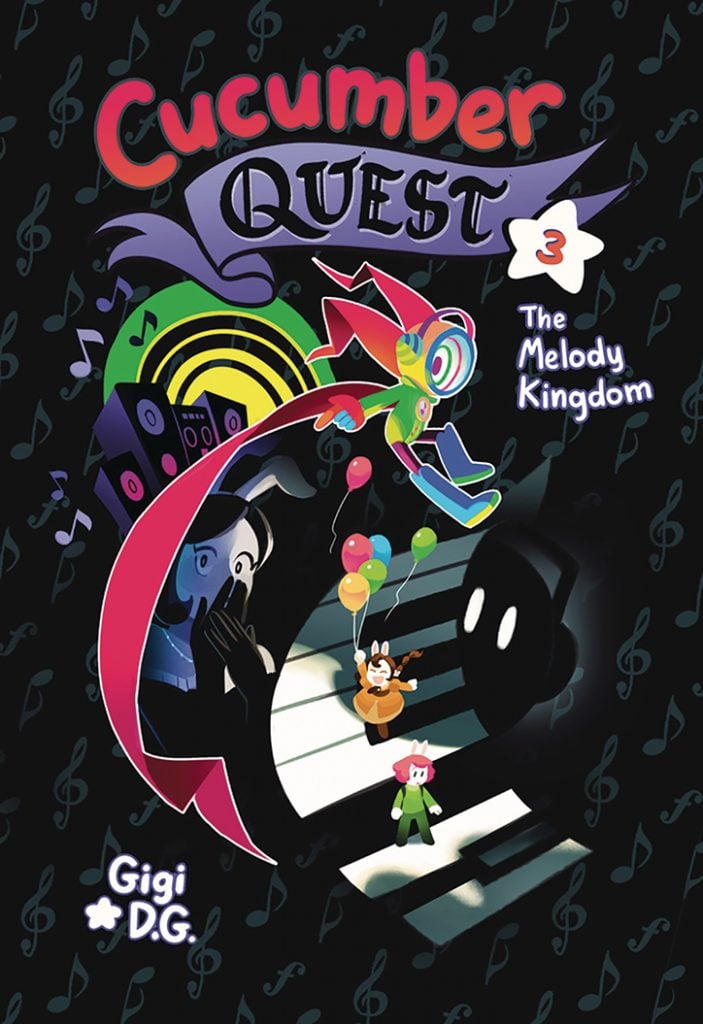 YAYBOOKS! May 2018 Roundup - Cucumber Quest: The Melody Kingdom