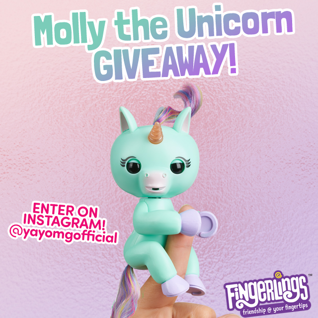 Fingerlings Fashion: Molly the Unicorn Lookbook + GIVEAWAY