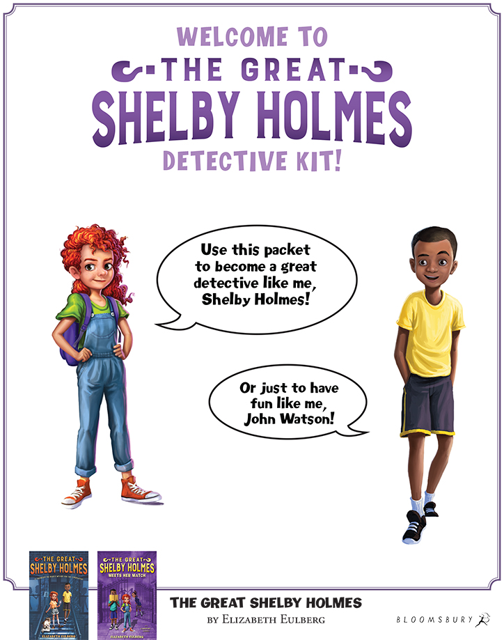 The Great Shelby Holmes and the Coldest Case Fun Facts with Author Elizabeth Eulberg