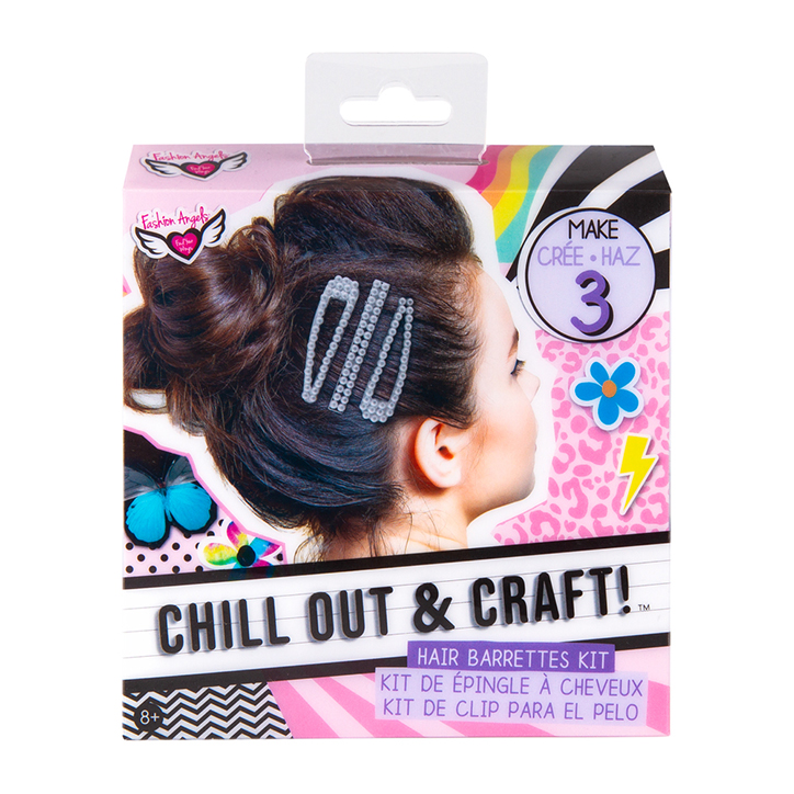 Product photo of the Chill Out & Craft Hair Barrette Kit from Fashion Angels