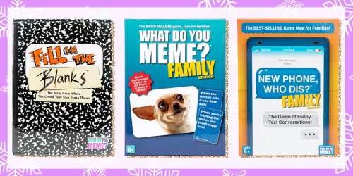 Holly Jolly Giveaway: What Do You Meme? Family Game Stash
