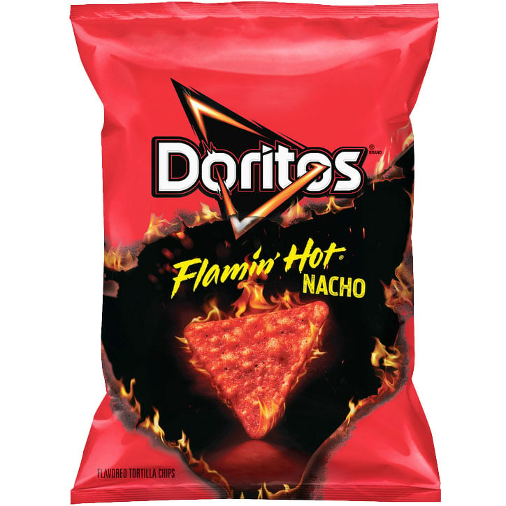 Stock photo of Flamin' Hot Doritos