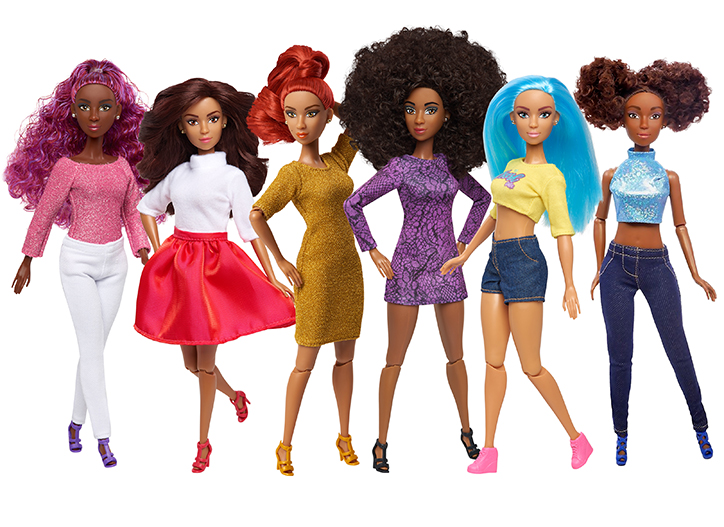 Product photo of The Fresh Dolls featuring Mia, Marisol, Lexis, Skylar, Lynette, and Ebony