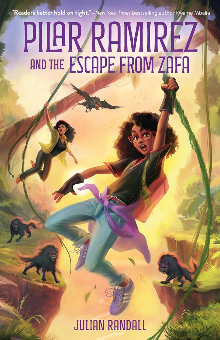 Book cover for Pilar Ramirez and the Escape from Zafa by Julian Randall