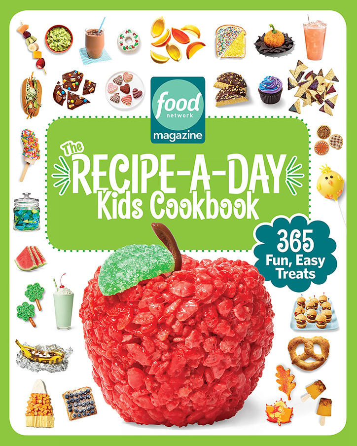 Book Cover for the Food Network Magazine Recipe-a-Day Kids Cookbook