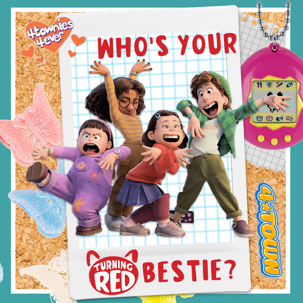 Pick Your Throwback Favs & We'll Tell You Your Turning Red Bestie