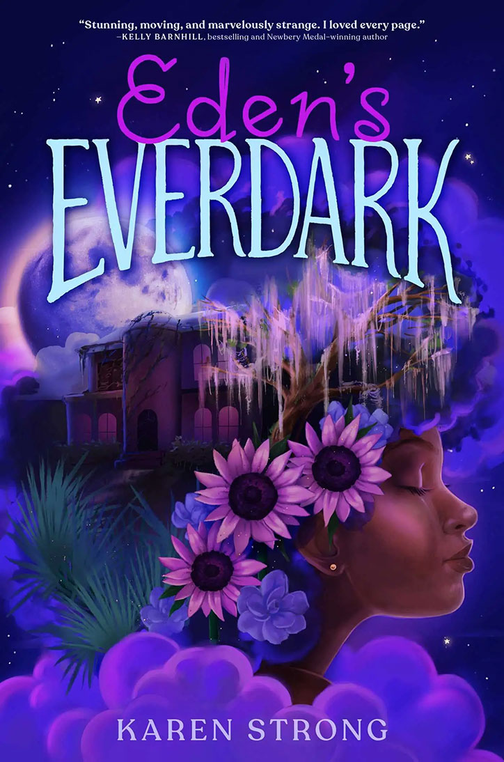 Book cover for Eden's Everdark by Karen Strong