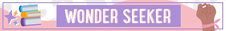 Graphic that reads "Wonder Seeker"