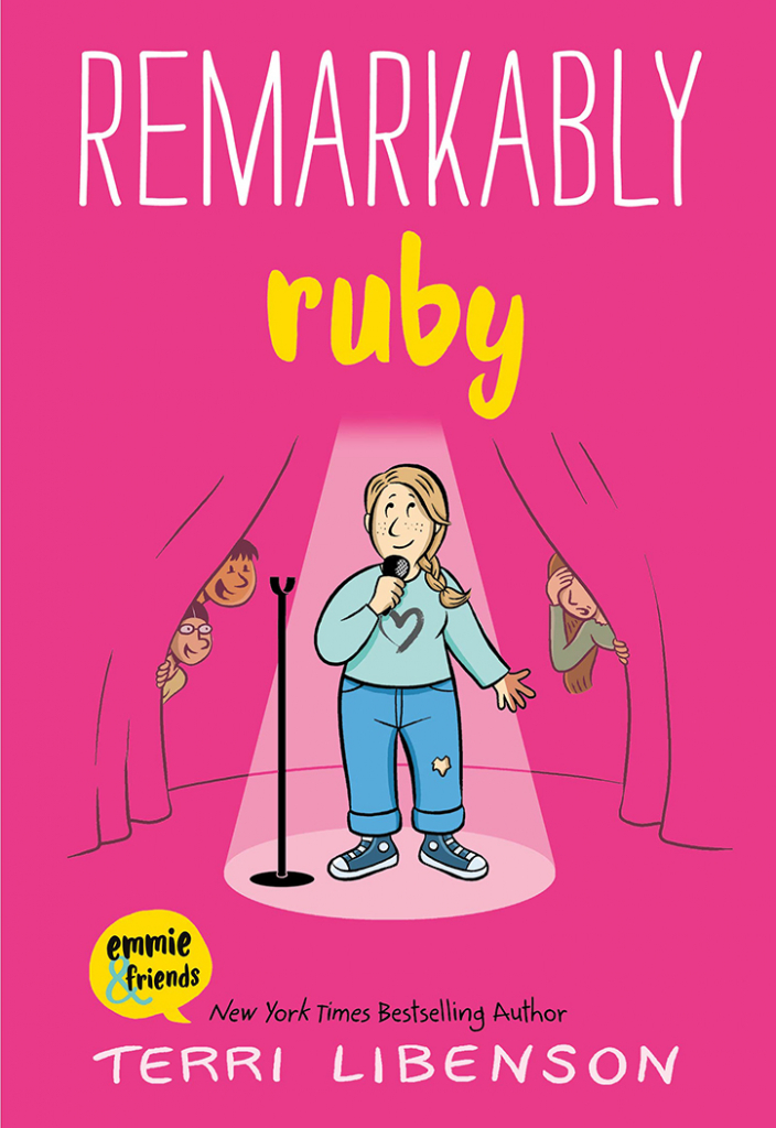 Book cover for Remarkably Ruby by Terri Libenson