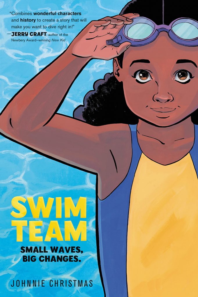 Book cover for Swim Team by Johnnie Christmas