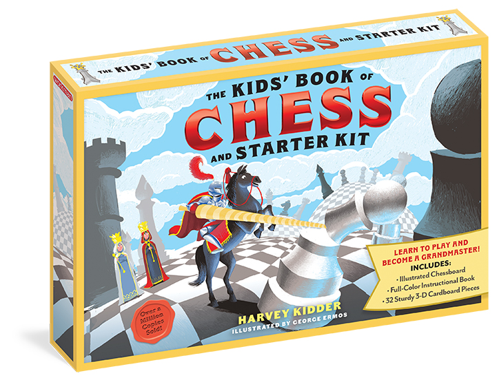 Book cover for The Kids' Book of Chess and Starter Kit
