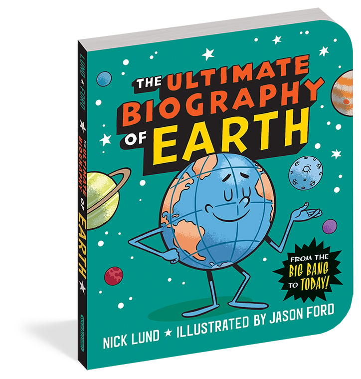 Book cover for the Ultimate Biography of Earth: From the Big Bang to Today