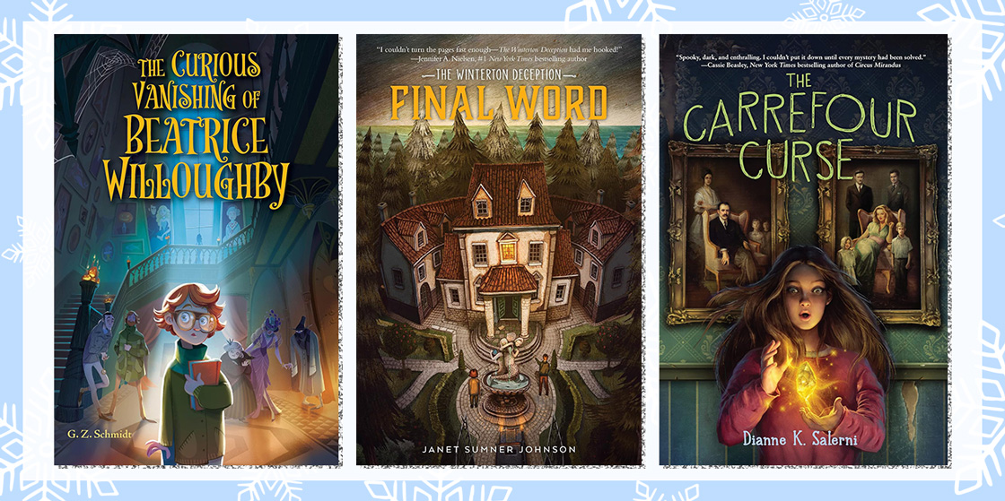 Holly Jolly Giveaways: Holiday House Middle Grade Mystery Trio