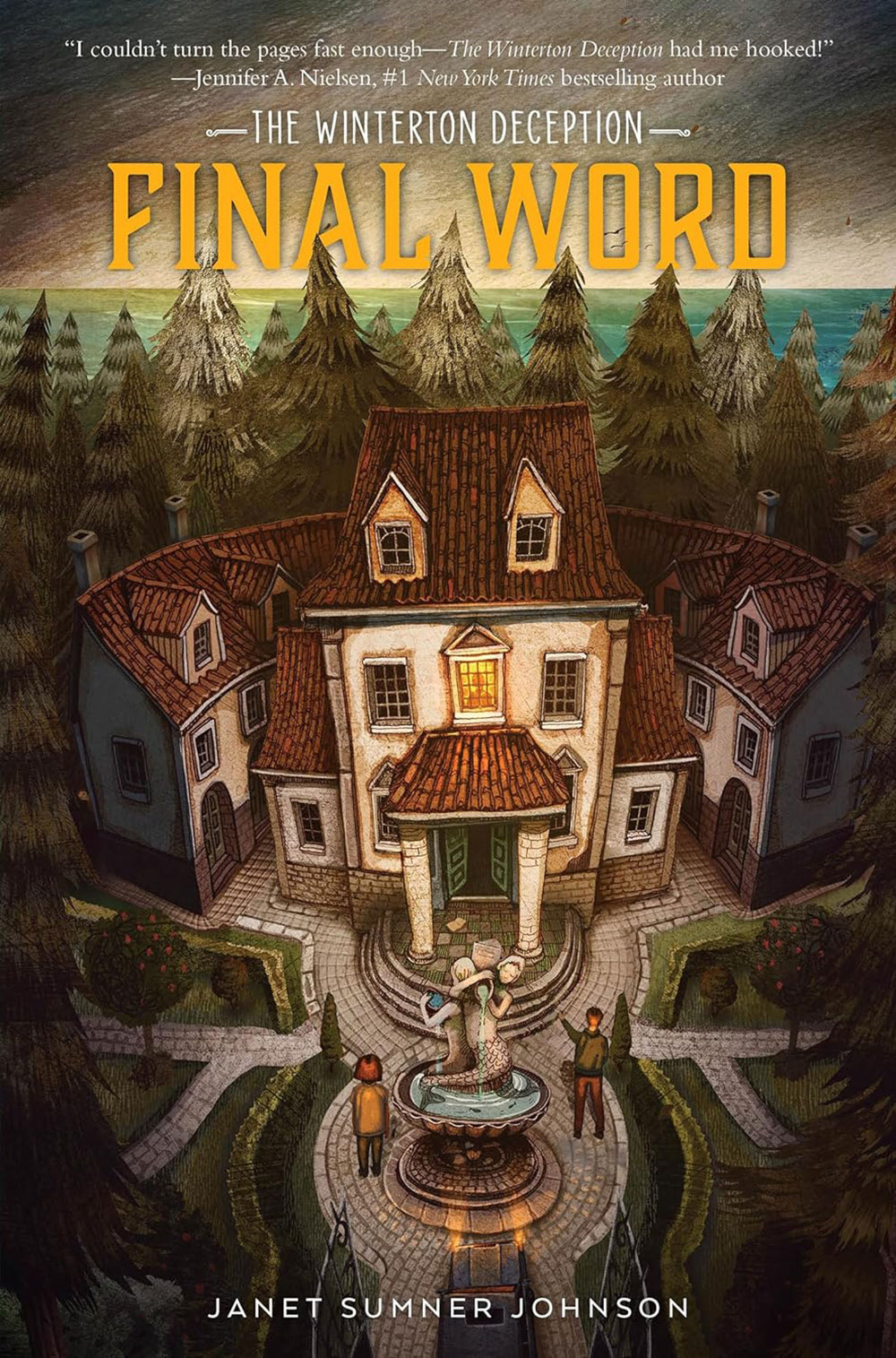 Book cover for The Winterton Deception: The Final Word by Janet Sumner Johnson
