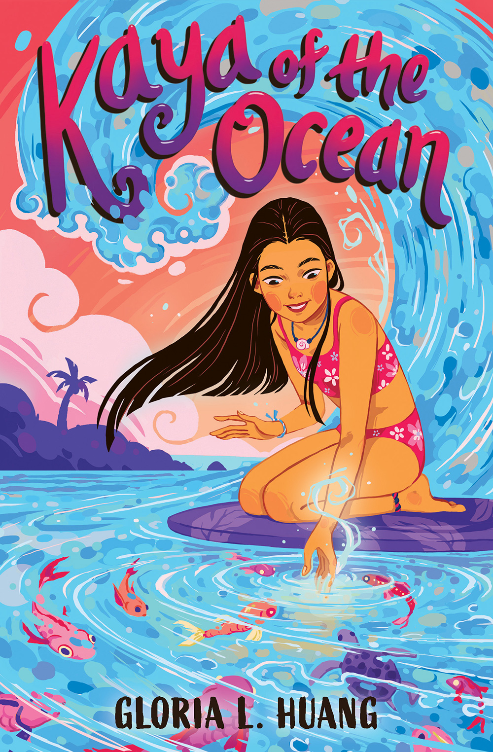 Book cover for Kaya of the Ocean by Gloria L. Huang