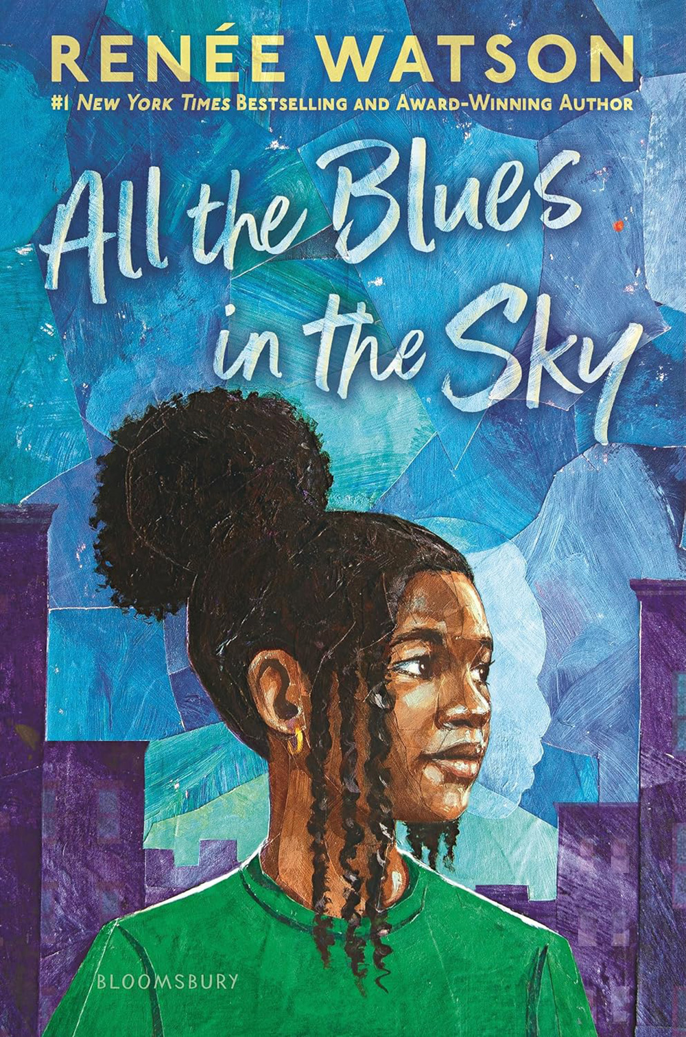 Book cover for All the Blues in the Sky by Renée Watson