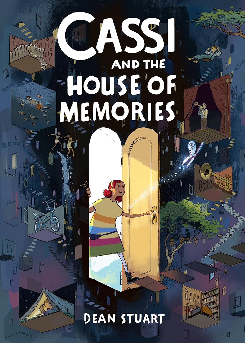 Book cover for Cassi and the House of Memories by Dean Stuart