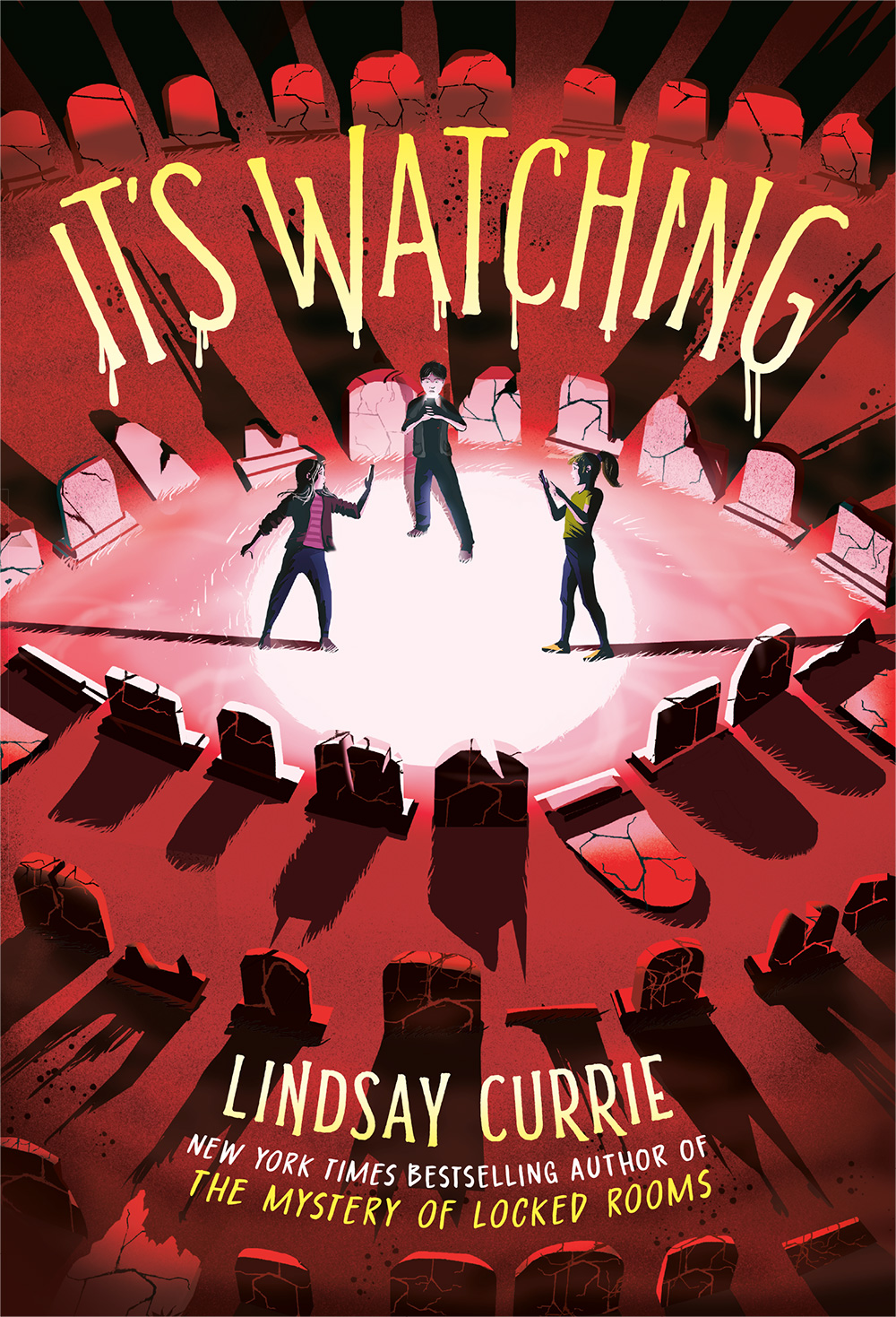 Book cover for It's Watching by Lindsay Currie