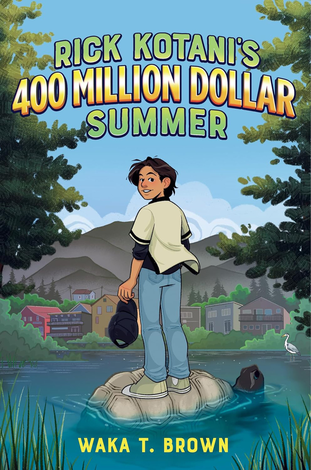 Book cover for Rick Kotani's 400 Million Dollar Summer by Waka T. Brown