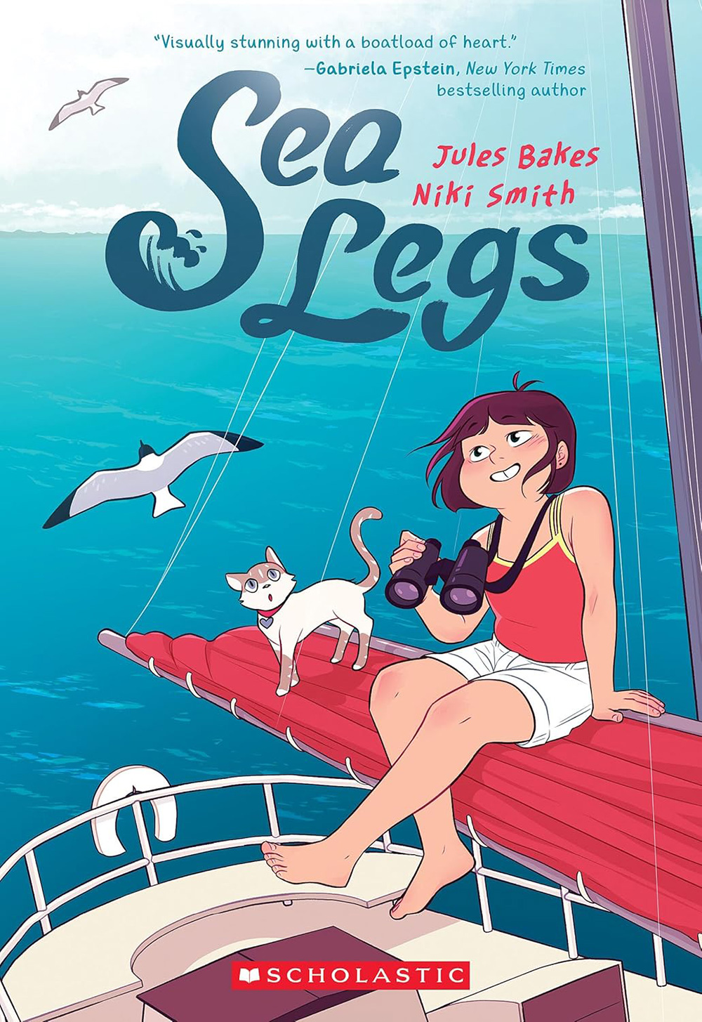 Book cover for Sea Legs by Jules Bakes and Niki Smith