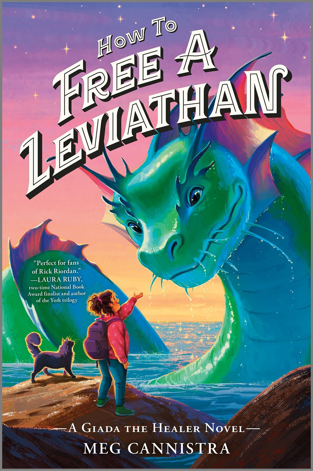 Book cover for How to Free a Leviathan by Meg Cannistra