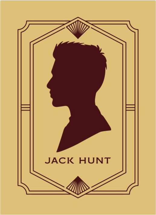 Illustrated silhouette of Jack Hunt