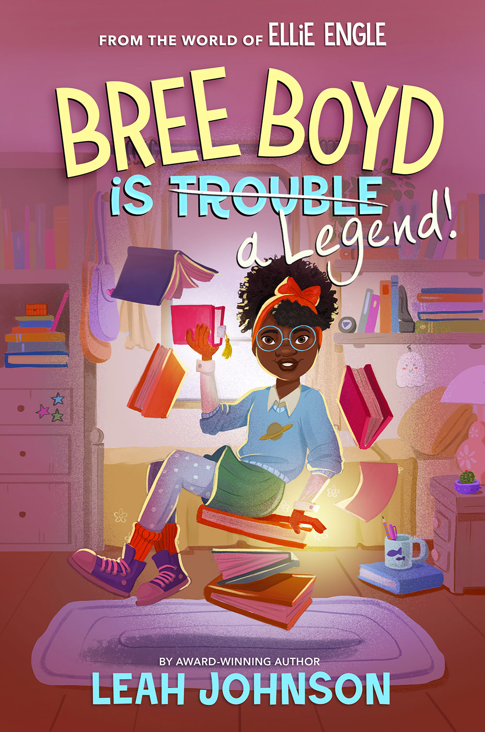 Book cover for Bree Boyd is a Legend by Leah Johnson
