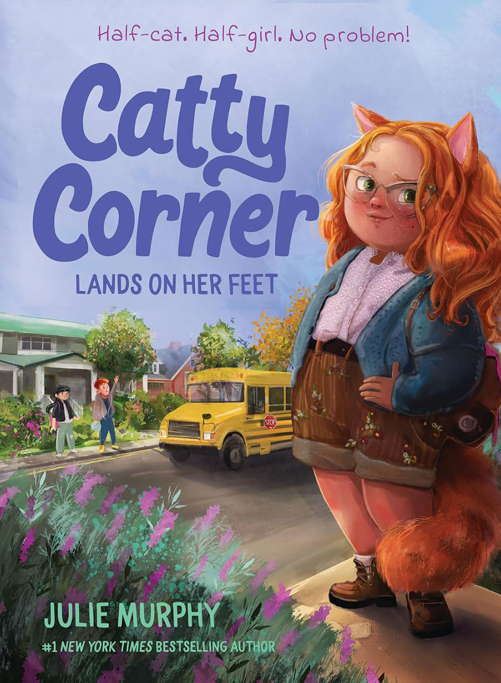 Book cover for Catty Corner by Julie Murphy