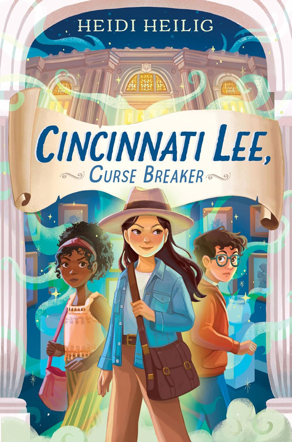 Book cover for Cincinnati Lee, Curse Breaker by Heidi Heilig