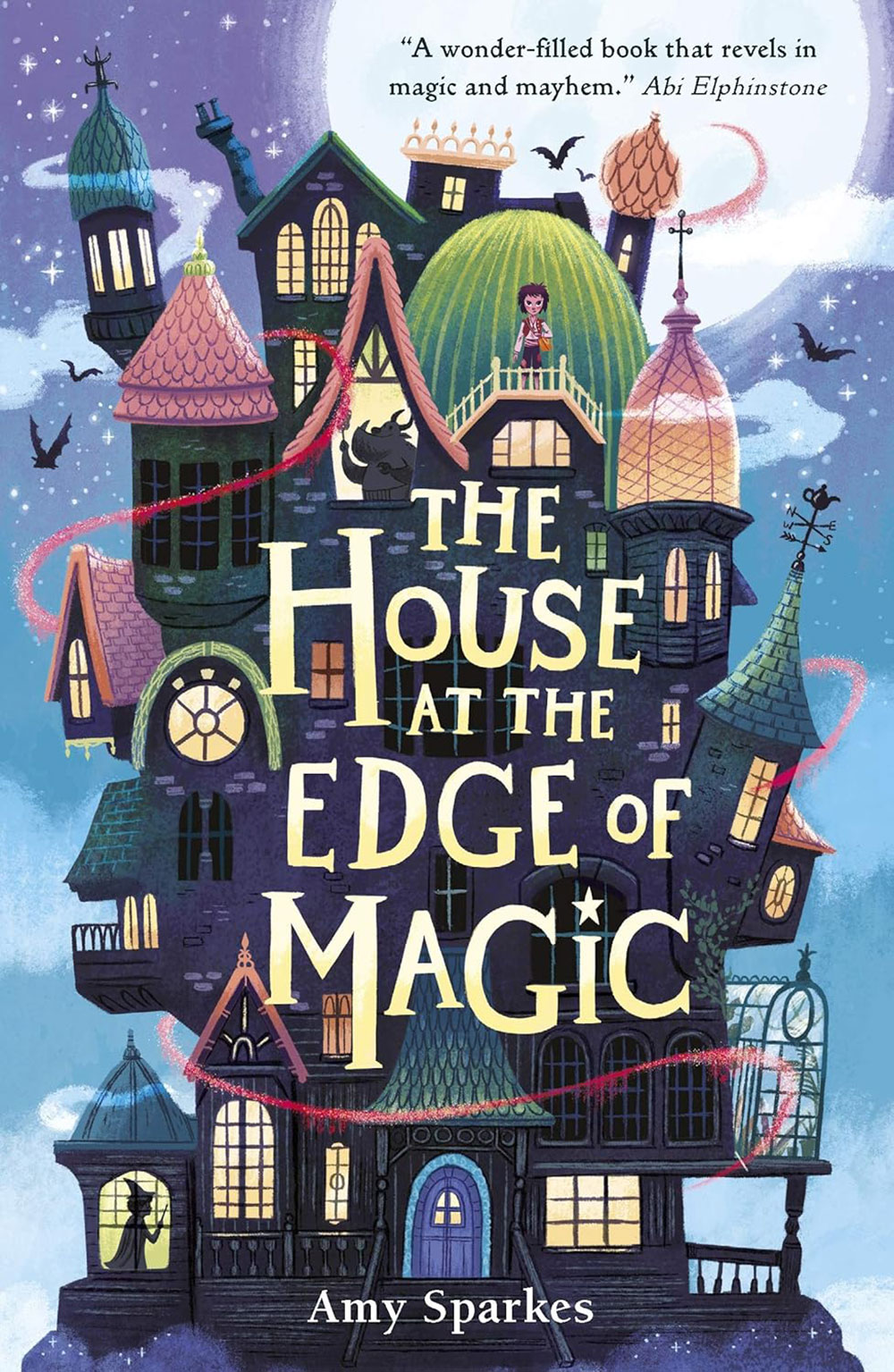 Book cover for The House at the Edge of Magic by Amy Sparkes