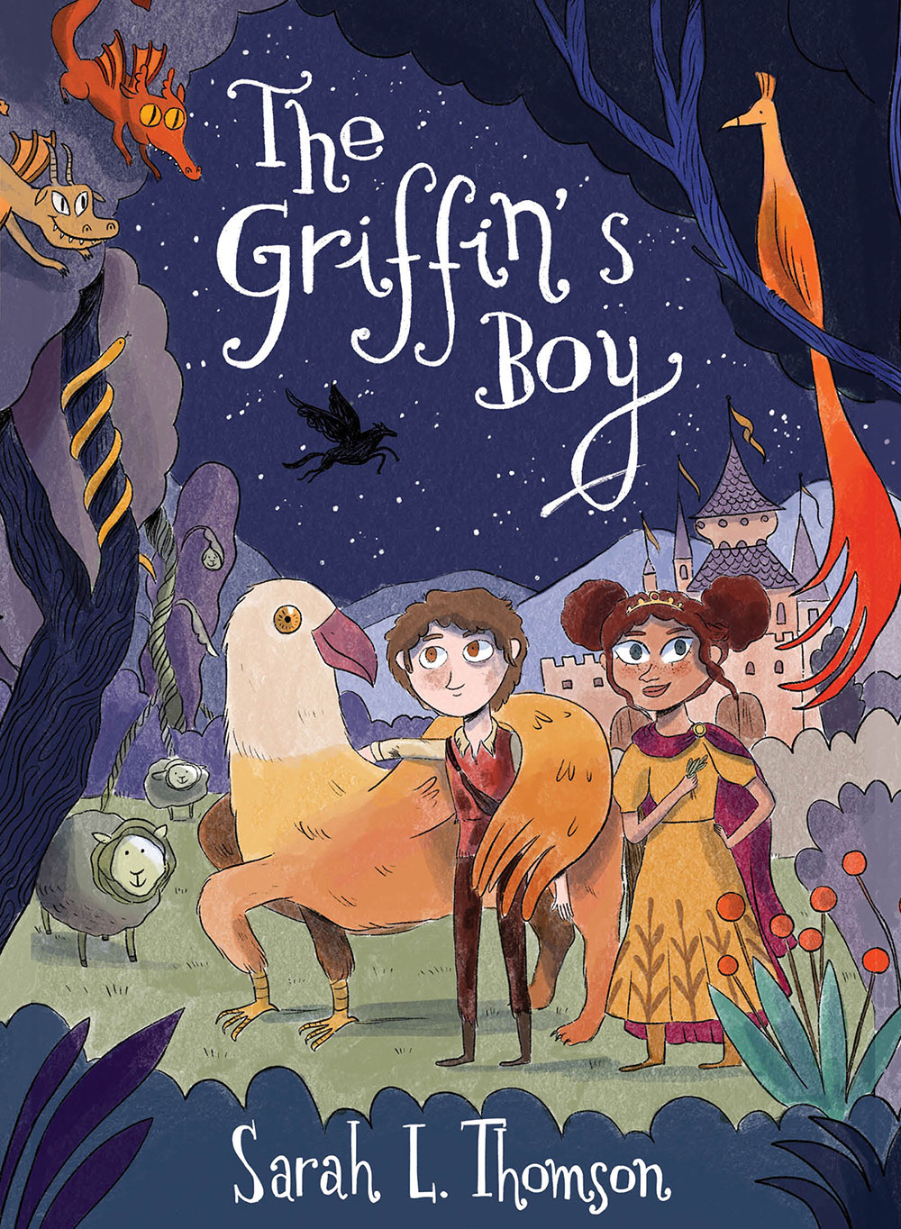 Book cover for The Griffin's Boy by Sarah L. Thompson