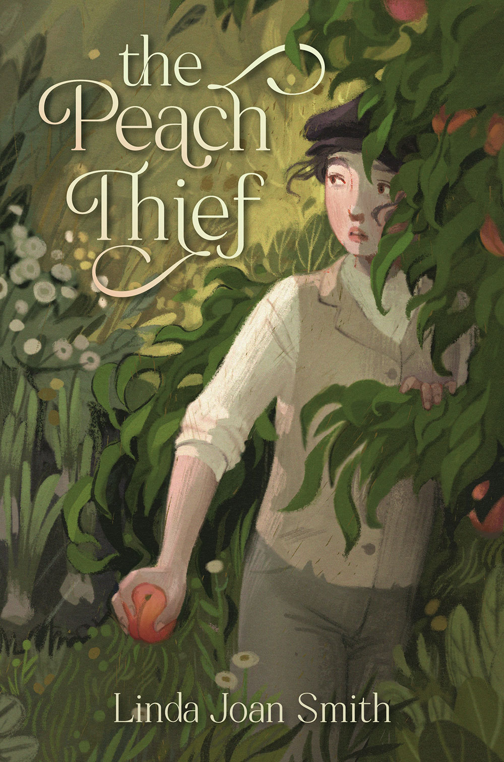 Book cover for The Peach Thief by Linda Joan Smith
