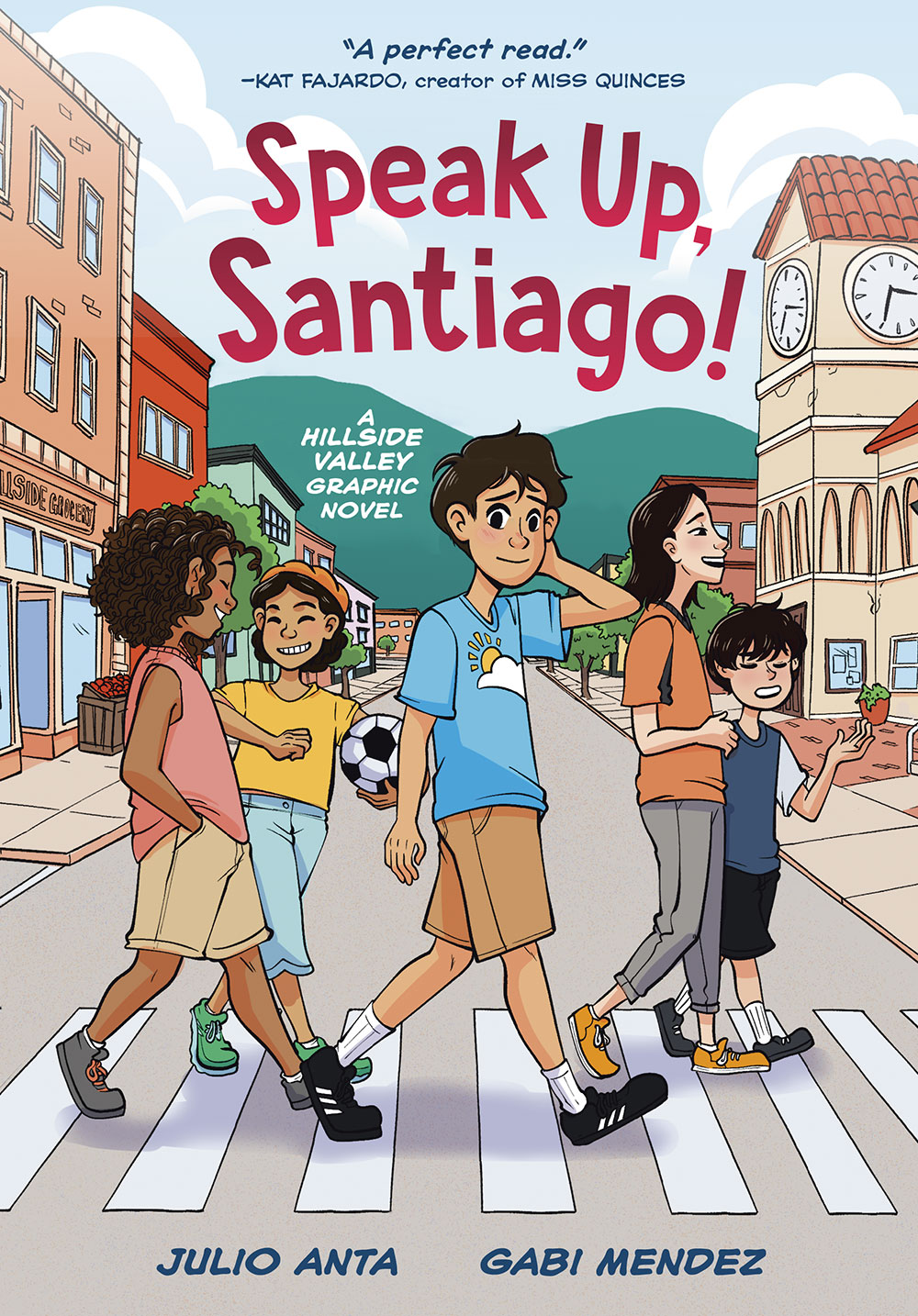 Book cover for Speak Up, Santiago! by Julio Anta